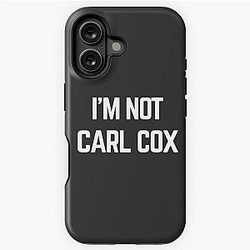 I'm not Carl Cox iPhone case