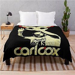 Carl Cox Grungy School Minimal Techno Throw Blanket