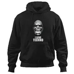 I Love Techno Music KL0901 Carl Cox Hoodies