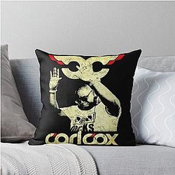 Carl Cox Grungy Old School House Minimal Techno Throw Pillow
