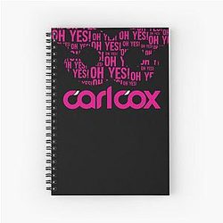 Oh Yes best selling pink DJ Carl Cox spiral notebook