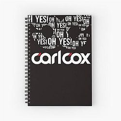 Oh Yes best selling DJ Carl Cox design Spiral Notebook