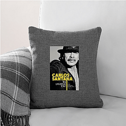 Carlos Santana Unique Guitar Neck Motif Carlos Santana Pillows Cover