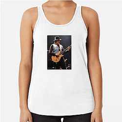 Carlos Santana Soulful Guitar Style Carlos Santana Tank Tops
