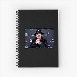 Carlos Santana Iconic Guitar Solo Graphic Carlos Santana Notebook