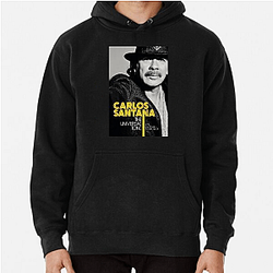 Carlos Santana Unique Guitar Neck Motif Carlos Santana Hoodies
