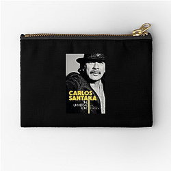 Carlos Santana Unique Guitar Neck Motif Carlos Santana Zipper Pouches