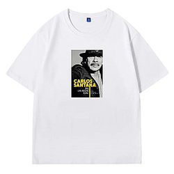 Carlos Santana Unique Guitar Neck Motif Carlos Santana T-Shirts