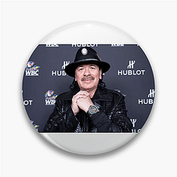Carlos Santana Iconic Guitar Solo Graphic Carlos Santana Pins