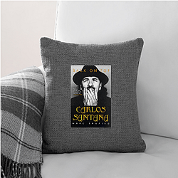 Carlos Santana Peace & Music Vibe Carlos Santana Pillows Cover