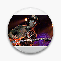 Carlos Santana Black Magic Woman Tee Carlos Santana Pins