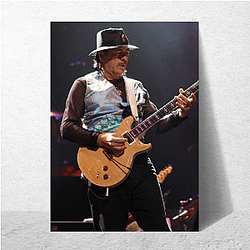 Carlos Santana Soulful Guitar Style Carlos Santana Posters