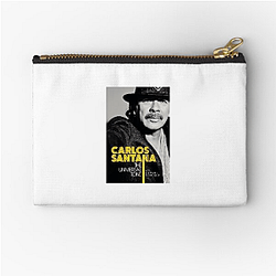 Carlos Santana Unique Guitar Neck Motif Carlos Santana Zipper Pouches