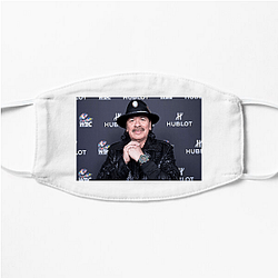 Carlos Santana Iconic Guitar Solo Graphic Carlos Santana Face Masks