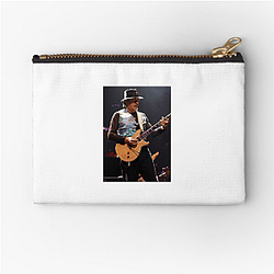 Carlos Santana Soulful Guitar Style Carlos Santana Zipper Pouches