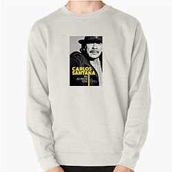 Carlos Santana Unique Guitar Neck Motif Carlos Santana Sweatshirts