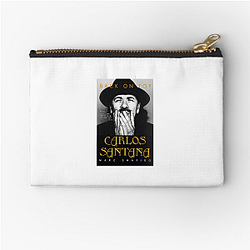 Carlos Santana Peace & Music Vibe Carlos Santana Zipper Pouches