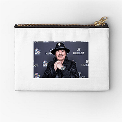 Carlos Santana Iconic Guitar Solo Graphic Carlos Santana Zipper Pouches