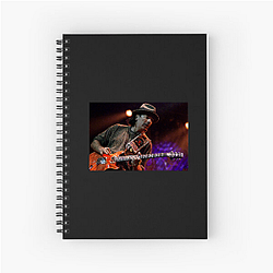 Carlos Santana Black Magic Woman Tee Carlos Santana Notebook