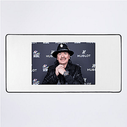 Carlos Santana Iconic Guitar Solo Graphic Carlos Santana Mouse Pads