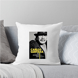 Carlos Santana Unique Guitar Neck Motif Carlos Santana Pillows Cover