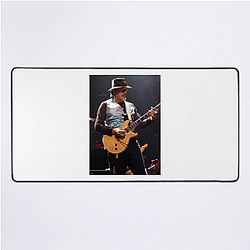 Carlos Santana Soulful Guitar Style Carlos Santana Mouse Pads