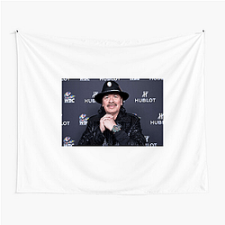 Carlos Santana Iconic Guitar Solo Graphic Carlos Santana Tapestries