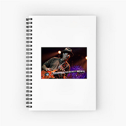 Carlos Santana Black Magic Woman Tee Carlos Santana Notebook