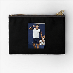 Carlos Alcaraz Unforgettable Dropshots Carlos Alcaraz Zipper Pouches