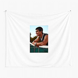 Carlos Alcaraz US Open King Carlos Alcaraz Tapestries