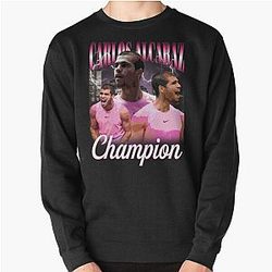 Alcaraz Champion Art Style Pullover Sweatshirt