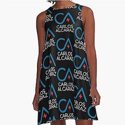 El vestido de Alcaraz A-Line