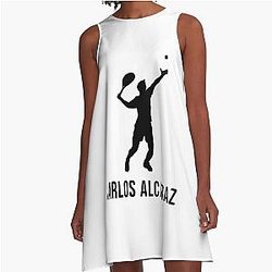 Carlos Alcaraz A-Line Dress