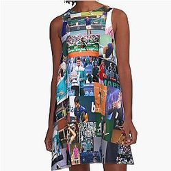 Carlos Alcaraz #1 A-Line Dress