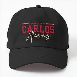 Carlos Alcaraz Tennis Roland Garros Wimbledon Paris Dad Hat