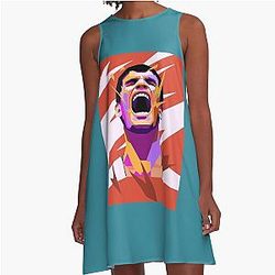 Tennis Carlos Alcaraz A-Line Dress
