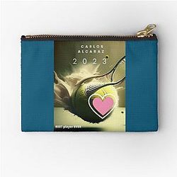 Girls tennis Carlos Alcaraz Zipper Pouch