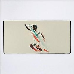 Intense Alcaraz Tennis Art Desk Mat