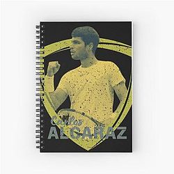 Carlos Alcaraz Spiral Notebook