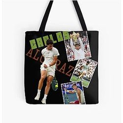 Carlos Alcaraz Over Print Tote Bag