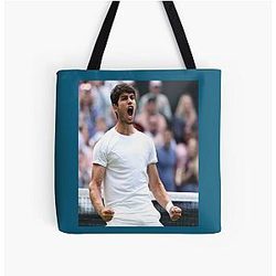 Tenis Carlos Alcaraz All Over Print Tote Bag
