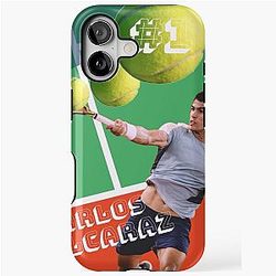 Carlos Alcaraz iPhone Tough Case