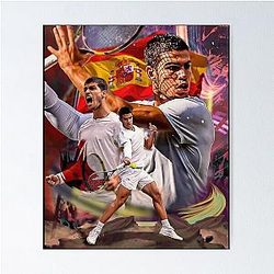Carlos Alcaraz Poster