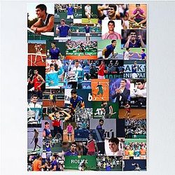 Carlos Alcaraz Poster
