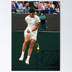 Carlos Alcaraz Skills Poster