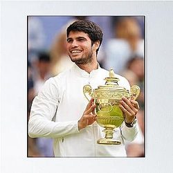 Tennis Carlos Alcaraz Poster