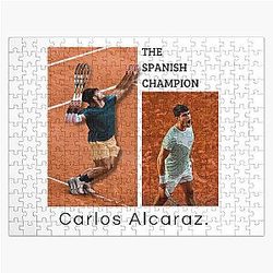 The Spanish champion Carlos Alcaraz Jigsaw Puzzle