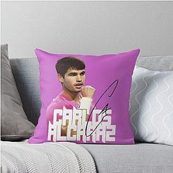 Ace Alcaraz Throw Pillow