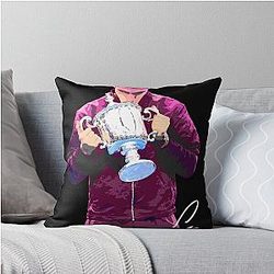 Alcaraz Open Cup Signature Throw Pillow