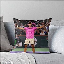 Who is Carlos Alcaraz Throw Pillow